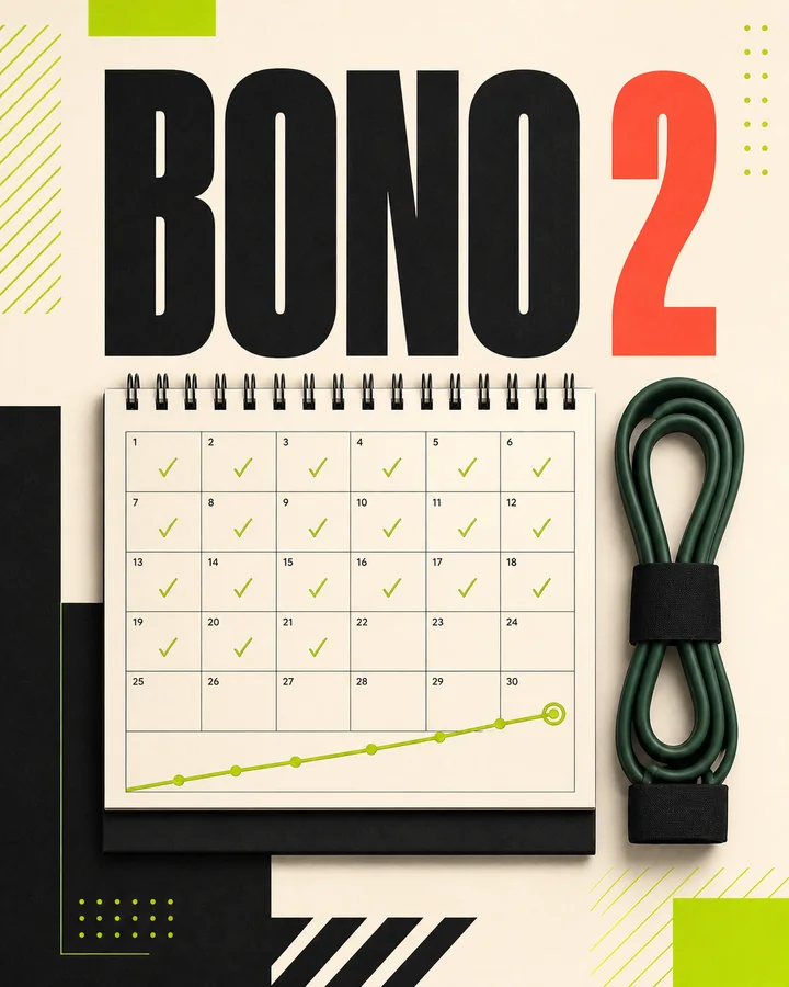 Capa del bono Planificador de Entrenamiento de 30 Días
